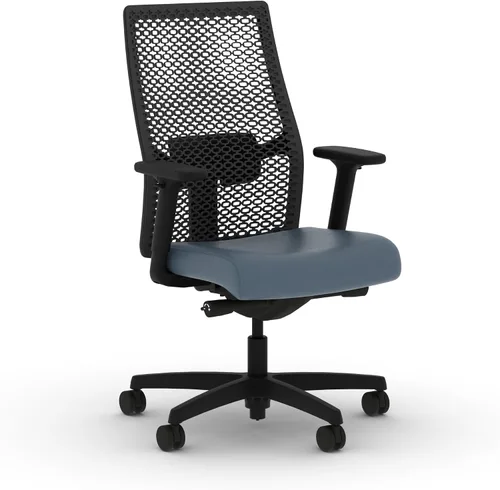 Vista 23 de HON Ignition 2.0 ReActiv - Silla de oficina ergonómica, silla de escritorio de malla con soporte lumbar, inclinación de sincronización avanzada