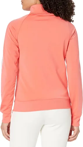 Vista 2 de adidas Top de pista delgada de 3 rayas Essentials para mujer, Negro