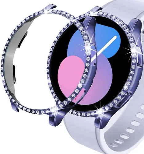Vista 76 de DEALELE Paquete de 1 + 3 fundas compatibles con Samsung Galaxy Watch 7 Ultra (1.772 pulgadas), funda protectora de policarbonato transparente