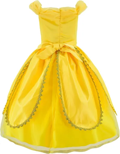 Vista 5 de Disfraz de princesa para niñas fiesta de cumpleaños con accesorios