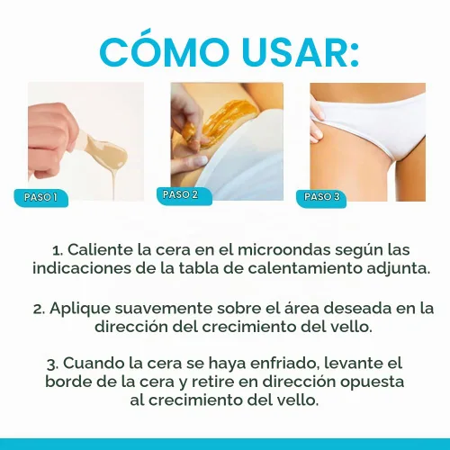 Vista 6 de Surgi-wax Kit de depilación brasileña para partes íntimas, cajas 4 onzas (3 unidades).