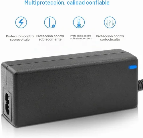 Vista 3 de Adaptador AC/DC para Seagate Backup Plus Hub 8TB 6TB Disco duro de escritorio externo Almacenamiento STEL8000100 STEL6000100 Cable de alimentación