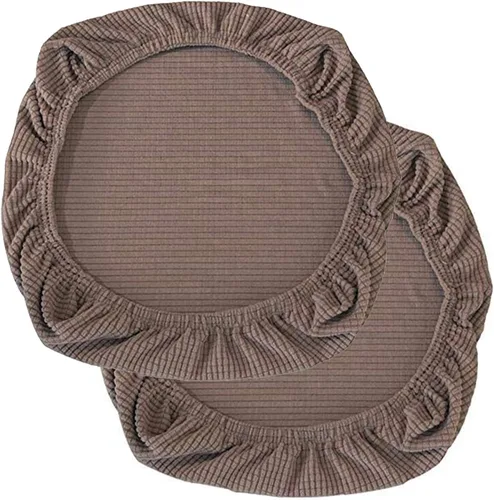Vista 12 de Sunnyway Funda de asiento para silla de oficina, funda elástica de elastano para escritorio y silla de computadora, protector de asiento extraíble