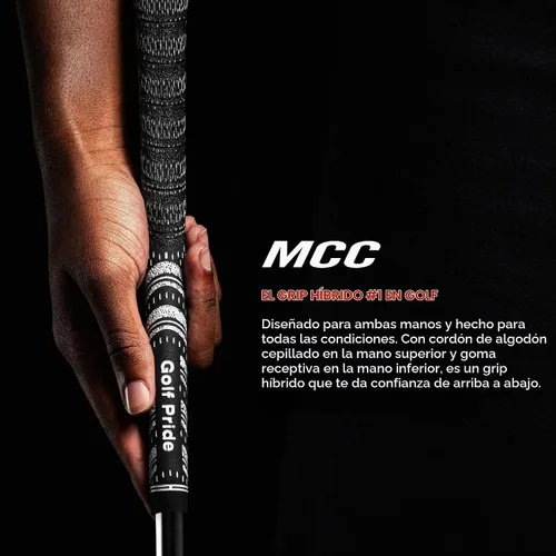 Vista 2 de Golf Pride MCC Golf Club Grip, Blue, Standard, Midsize