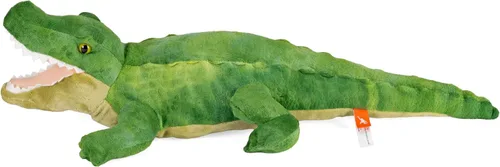 Vista 3 de Wild Republic Green Alligator Plush, Peluche, Peluche, Regalos para niños, Cuddlekins, 23