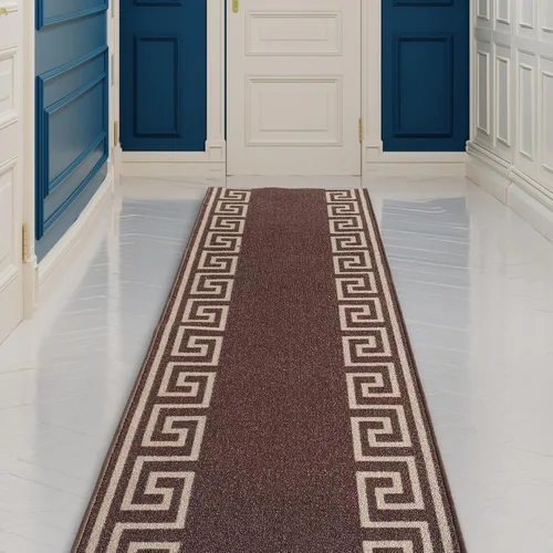 Vista 15 de CreativeDeco Alfombra de pasillo hecha a medida con respaldo de goma para cocina, vestíbulo, pasillo, entrada, elige tu longitud, tamaño de 31