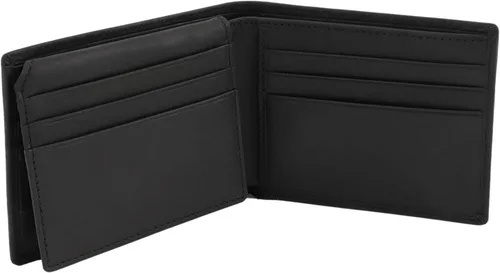 Vista 7 de CraftZen Cartera de cuero real para hombre, billetera personalizada plegable con bloqueo RFID, cartera con ventana para identificación, tarjetero