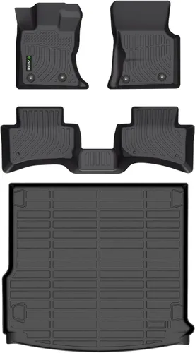 Vista 9 de Alfombrillas y forro de carga personalizados para Chevy Suburban/GMC Yukon XL 2015-2020 (con asiento de banco de 2da fila), protección para todo