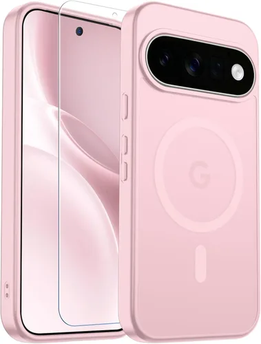 Vista 123 de SUPFINE Funda magnética para Google Pixel 10 Pro XL con protector de pantalla (imanes integrados) (protección contra caídas de grado militar)