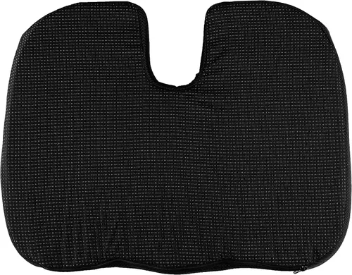 Vista 2 de Castle Squire Contour - Cojín de asiento de espuma viscoelástica para aliviar el coxis y el dolor de espalda, almohada de asiento contorneada