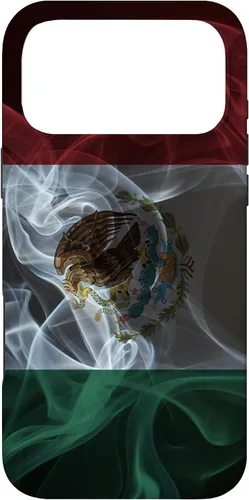 Vista 22 de Smoky Mexico Flag - Funda para iPhone 17 con diseño de orgullo mexicano ahumado