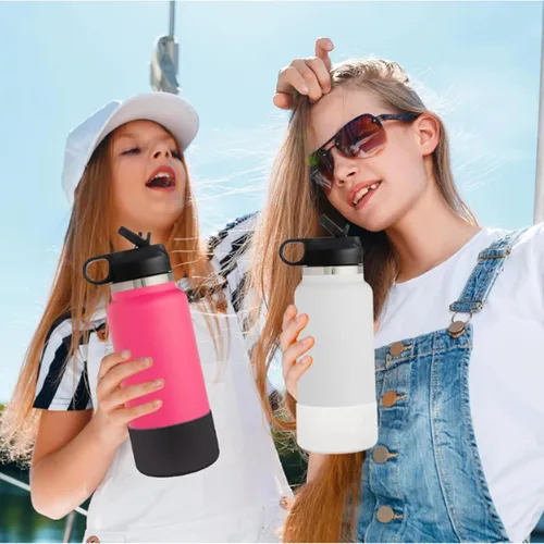 Vista 5 de HEYSKAY - Base de silicona para botella de agua Hydro Flask de boca ancha de 32 a 40 onzas