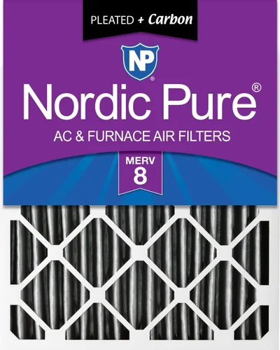 Vista 25 de Nordic Pure 16x20x4 (15_1/2 x 19_1/2 x 3_5/8) Filtro de aire plisado MERV 7, 1 unidad