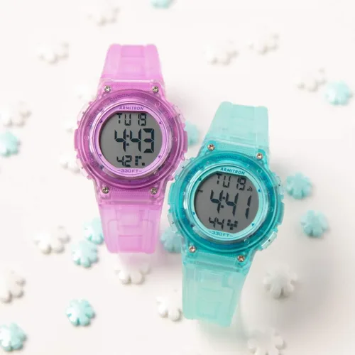 Vista 2 de Armitron Sport Reloj digital con correa de resina para mujer 457086