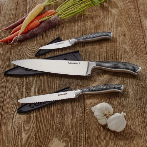 Vista 2 de Cuisinart C77SS-3P Graphix Collection - Juego de 3 piezas, acero inoxidable