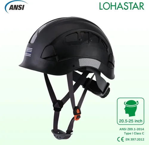 Vista 5 de Hard Hats Construction Safety Helmet Adjustable Vented Work Helmet ANSI Z89.1 Approved OSHA Hard Hat