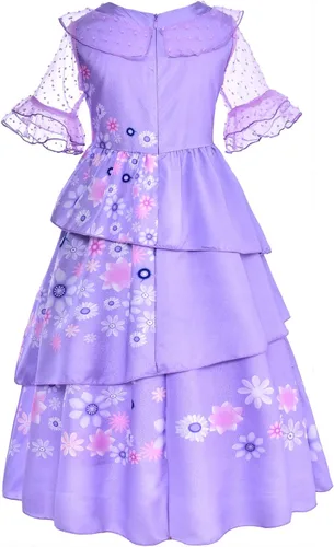 Vista 3 de WizUnit Disfraz de princesa para disfraz de familia mágica de Incando con accesorios