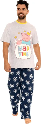 Vista 2 de Peppa Pig Pijamas familiares a juego para hombre y mujer