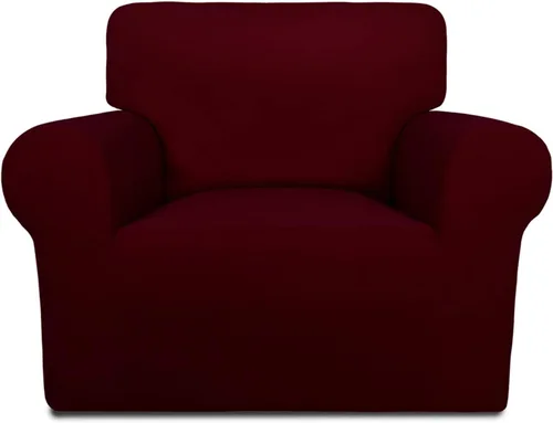 Vista 72 de PureFit Funda súper elástica para sofá reclinable con bolsillo, funda de sofá suave y antideslizante de elastano, lavable, protector de muebles