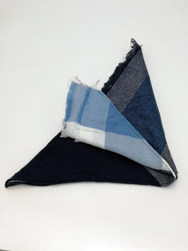 Vista 113 de Wander Agio - Bufanda envolvente con diseño a cuadros o triangular para mujer, cálida y larga, de punto, sensación de cachemira, chal