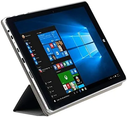 Vista 3 de Funda de cuero PU compatible con Chuwi Hi10 X 10.1 pulgadas Tablet PC