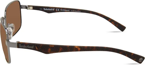 Vista 3 de Timberland Gafas de sol rectangulares polarizadas Tba9263 para hombre