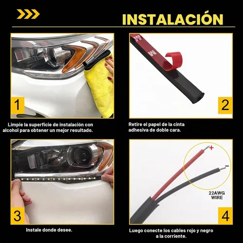 Vista 7 de YM E-Bright Luces azules mejoradas para carrito de golf para automóvil, tira de luces LED para barco marino, cubierta, motocicletas, kayak