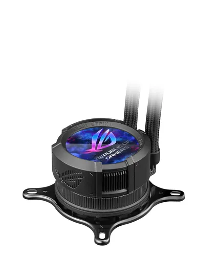 Vista 13 de ASUS Enfriador líquido ROG Strix LC III 360 ARGB LCD todo en uno para CPU - Intel® LGA 1700, 1200, 115X - AMD Socket AM4, AM5 - con LCD IPS de 2.1