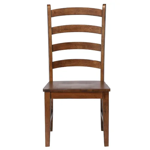 Vista 5 de Sunset Trading Simply Brook - Silla de comedor, color marrón amish