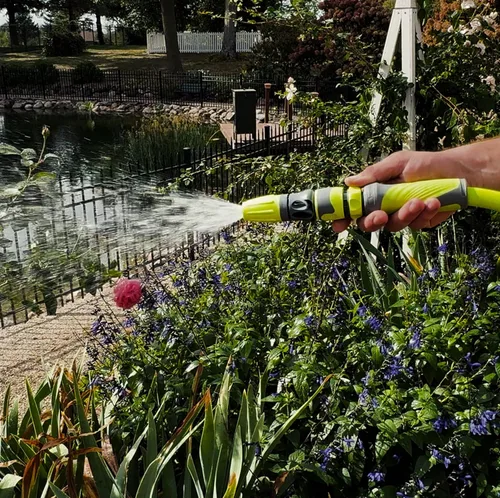 Vista 4 de Flexzilla Accesorios de conexión rápida para manguera de jardín, kit de enchufe de 5 piezas