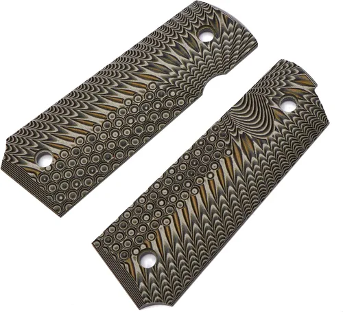 Vista 2 de 1911 G10 Grips Tamaño Completo Gobierno/Comandante Ambi Safety Cut