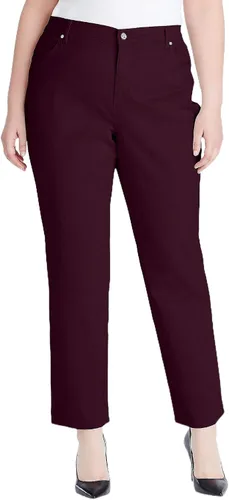 Vista 57 de Gloria Vanderbilt - Pantalones de mezclilla Amanda clásicos de tiro alto y pierna cónica petite para mujer Begonia Bloom