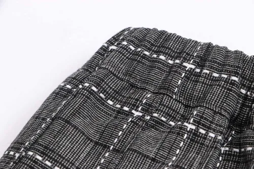 Vista 3 de SANGTREE Falda plisada para niñas y mujeres falda de uniforme de cintura elástica 2 años - 4XL de EE UU