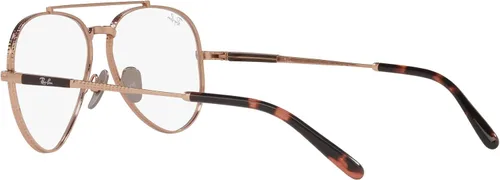 Vista 5 de Ray-Ban RX8225v Aviator Titanium Pilot - Marcos para gafas graduadas
