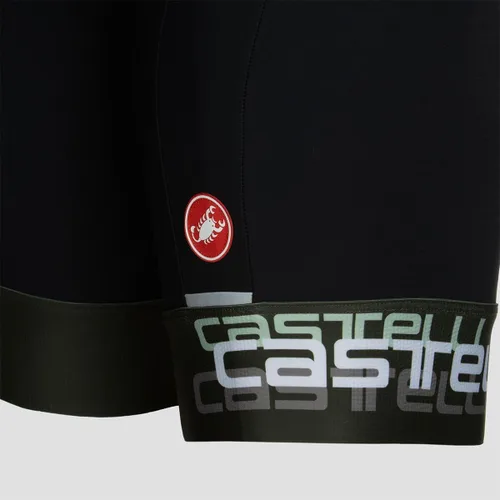 Vista 4 de Castelli Pantalón corto con tirantes Entrata Limited Edition - Hombre Rojo
