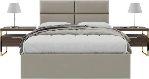 Vista 34 de Vänt - Paneles tapizados de cabecera para montar en la pared, diseño Elizabeth, 120 x 46 pulgadas, configuración de 16 paneles individuales