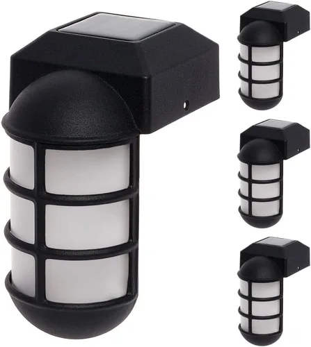 Vista 8 de GreenLighting Marina - Luces solares para tapa de poste de 4 x 4 pulgadas, luz solar de madera nominal para exteriores, poste de valla, paisajismo