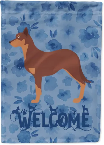 Vista 137 de Caroline's Treasures CK6175GF Affenpinscher - Bandera de bienvenida
