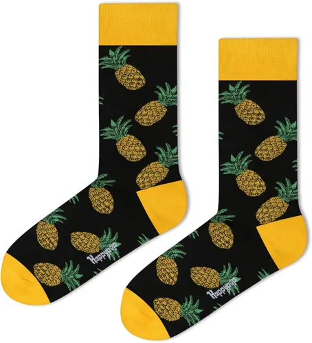 Vista 4 de Zmart Calcetines de piña FIV para hombre calcetines de guitarra Taco regalos divertidos de piña FIV calcetines divertidos paquete de 2 Multi M