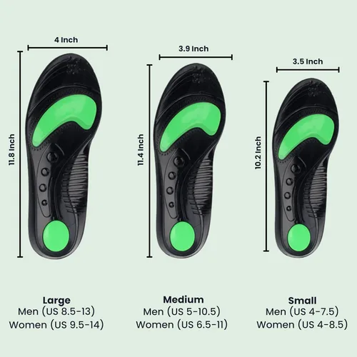 Vista 8 de Plantillas de gel que ofrecen absorción de impactos y amortiguación para aliviar los pies, cómodas plantillas de masaje de pies, plantillas