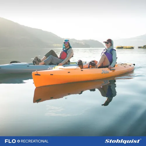 Vista 9 de Stohlquist Chaleco salvavidas PFD para mujer, 8 puntos de ajuste para un ajuste definitivo, carcasa exterior Ripstop, flotación de espalda alta Gris