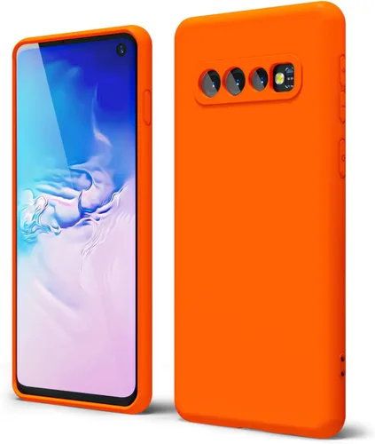 Vista 408 de oakxco Funda para teléfono Samsung Galaxy S8 de silicona líquida, delgada y fina de gel de goma suave TPU cubierta protectora simple llana