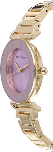 Vista 5 de Anne Klein Reloj de pulsera con purpurina acentuada para mujer