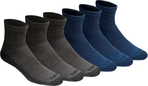 Vista 60 de Dickies Calcetines Dri-Tech para hombre con control de humedad, disponibles en tallas M-XXL (6, 12, 18 pares)