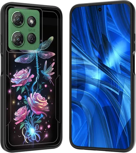 Vista 88 de Funda para Moto G Power 5G 2023, [probada contra caídas de grado militar], resistente, resistente, resistente, a prueba de golpes, funda protectora