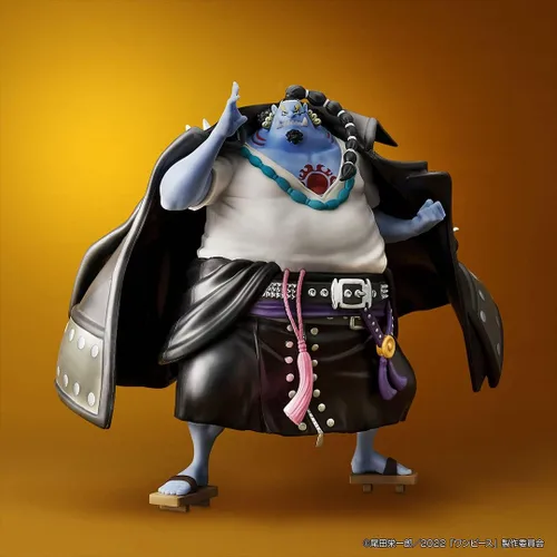 Vista 2 de Ichibansho Figure - Una pieza - Jinbe (película roja), estatua coleccionable de Bandai Spirits
