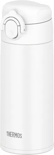 Vista 8 de Vaso térmico portátil con aislamiento al vacío, 16.9 fl oz, color negro, todas las partes y el cuerpo son aptos para lavavajillas, apertura con un