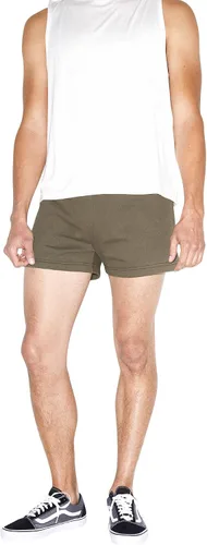 Vista 2 de American Apparel California - Pantalones cortos de forro polar retro para hombre
