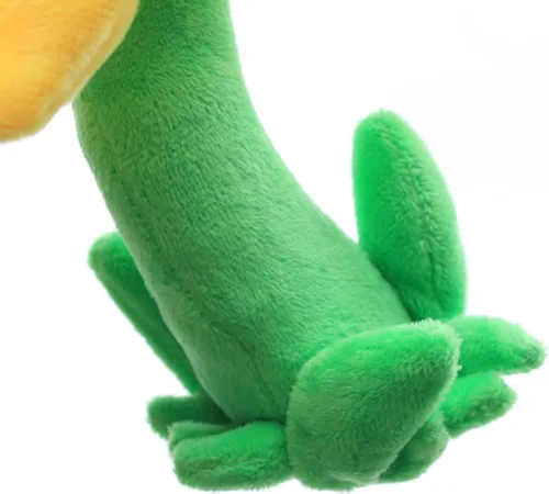 Vista 6 de Flowey Juguete de peluche de 10 pulgadas con figura de girasol para regalo