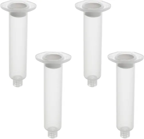 Vista 10 de Auniwaig 4 unids 3cc dispensador de soldadura pegamento conos accesorios 0.1 fl oz máquina dispensadora transparente tubo adhesivo líquido